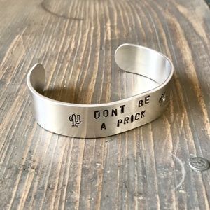 handmade Jewelry - Hand stamped adjustable metal cuff bracelet handmade Jewelry - Hand stamped adjustable metal cuff bracelet